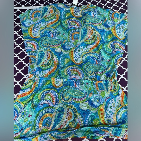 Women’s Ralph Lauren Paisley Swim Cover Up - Picture 2 of 6